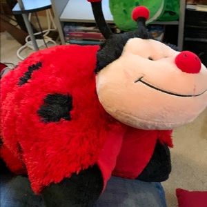 Lady bug pillow pet